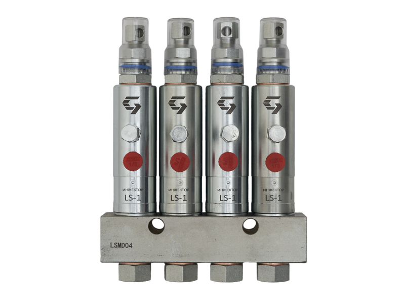 Сборка из 4-ех инжекторов LS-1